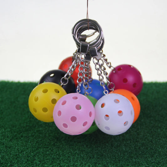 12Pcs/Set Pickleball Keychain Bag Pendant